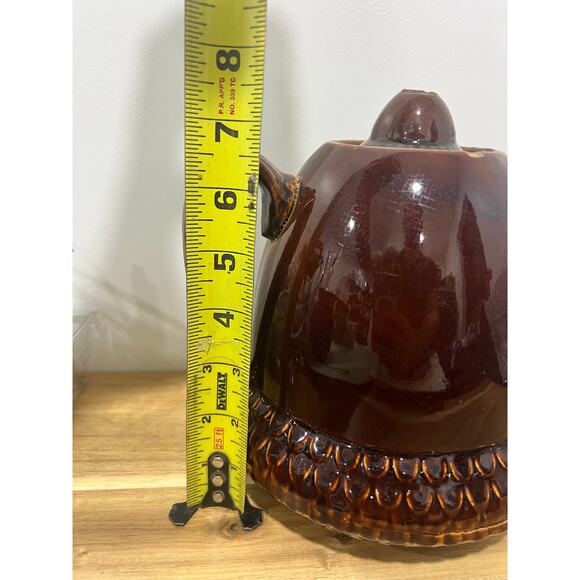 Vintage Brown Ceramic Tea Pot, No Maker Mark, Maybe Bennington?? - Picture 14 of 14
